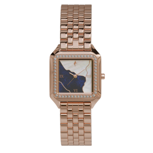 ARK - ROSE GOLD BLUE PEARL & WHITE PEARL